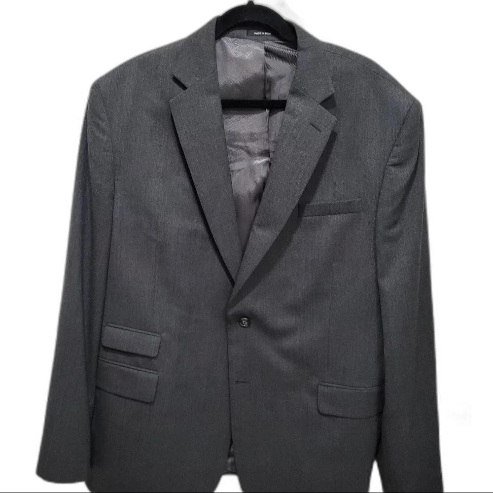 Claiborne Jacket 46R Grey